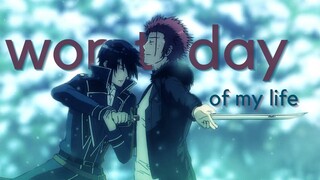 Worst day of my life || Yaoi multifandom