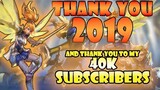 LAST FANNY MONTAGE FOR 2019 | THANK YOU 2019 AND MY 40K SUBSCRIBERS | MOBILE LEGENDS BANGBANG