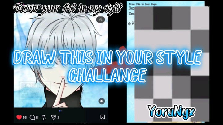 [YORUNYX] DTIYS Challange OC January Boy Kazu 💙