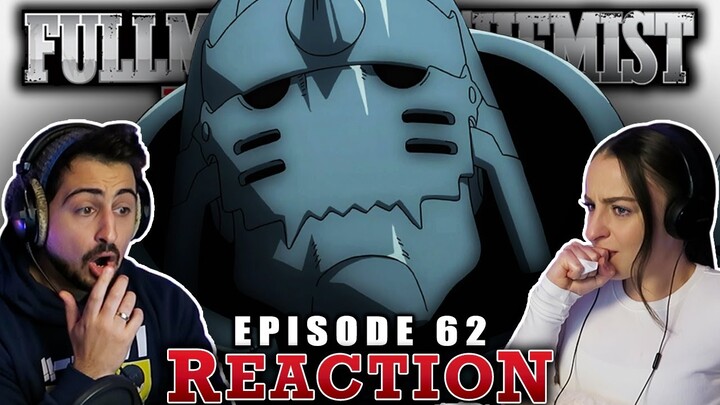 NO ALPHONSE!! 😭 Fullmetal Alchemist: Brotherhood Episode 62 REACTION!
