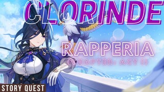 CLORINDE Story Quest: Rapperia Chapter: Act I - PART I (Gameplay) | Genshin Impact 4.7