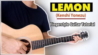 Hướng dẫn: Lemon - Kenshi Yonezu (Fingerstyle Guitar Tutorial)