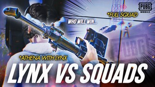 LYNX AMR MASTER IN ASIA LOBBY😱 - PUBG MOBILE | SOLO vs SQUADS