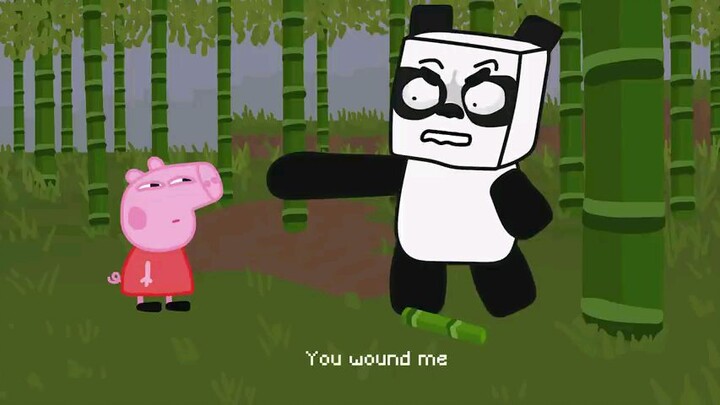 Minecraft animation story of peppa pig