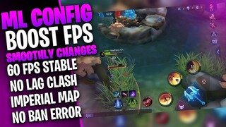 New Ml Map Imperial Config +15 FPS No Lag + High Fps || Mobile Legends