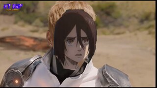 Attack on Titan phiên bản đánh tả tơi Gabi siêu hài kk