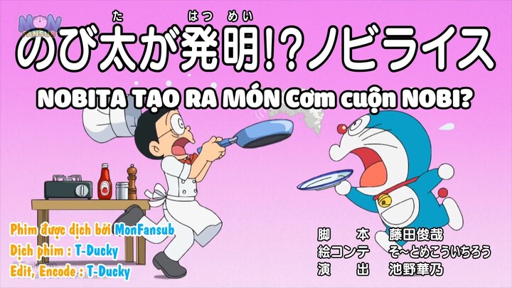 Siêu mới Doraemon Tập 869 - Nobita tạo ra món cơm cuộn Nobi? & Tái chế bằng yêu ma