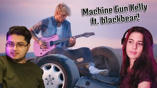 Machine Gun Kelly ft. blackbear - my ex's best friend (Official Music Video REACTION)