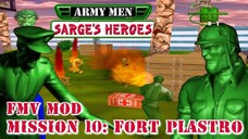 Army Men: Sarge's Heroes - Mission 10: Fort Plastro - Sega Dreamcast