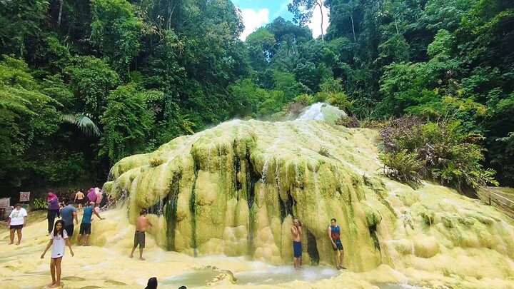 Bilawa mainit hot waterfalls Maco Davao de Oro