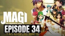 MAGI THE LABYRINTH OF MAGIC EPISODE 34 (TAGALOG DUB)