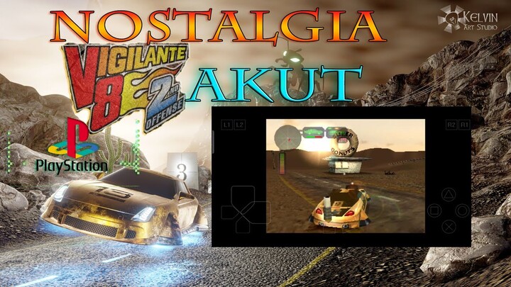 Nostalgia Akut Main Game Mobil Perang Vigilante 8 2nd Offense Gameplay