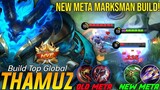 Thamuz New Meta Marksman Build Auto Win & MVP - MLBB