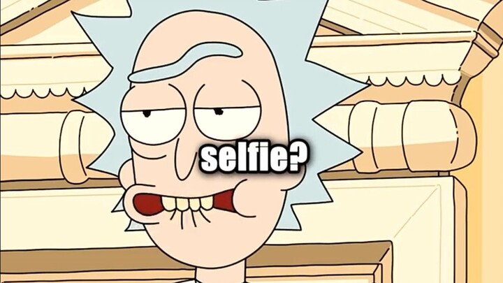 Rick causes a scene at the White House to help his grandson get a selfie with the president