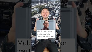 Mobil dan motor WAJIB asuransi? Kalo gak ada bakal kenapa? #shorts