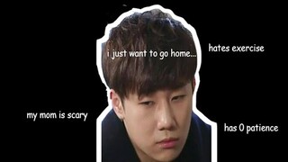 sunggyu being relatable for 4 minutes and 10 seconds