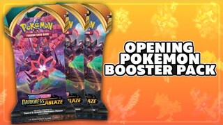 Opening 3 Pokemon TCG (DARKNESS ABLAZE) Booster Packs!