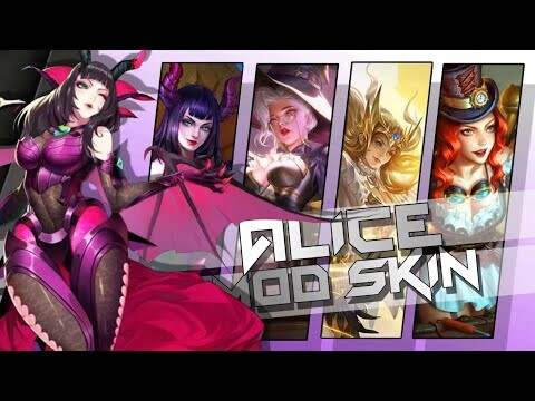 MLBB : Mod All Skin Alice Full Effect No Password - Jin Moba