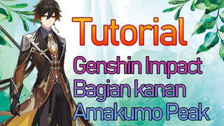 Genshin Impact - Bagian kanan Amakumo Peak - Tutorial