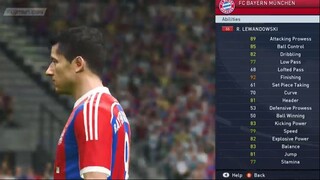 Lewandowski trong mọi trò chơi PES - PES 2010 đến eFootball 2022 Evolution ● Fujimaru