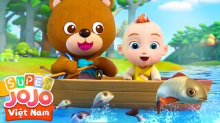 Khám phá thế giới cùng gấu con | Điều thú vị phía bên kia núi | Nhạc thiếu nhi vui nhộn | Super JoJo