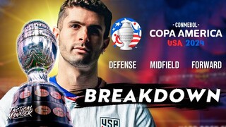 The USMNT Copa America Roster BREAKDOWN