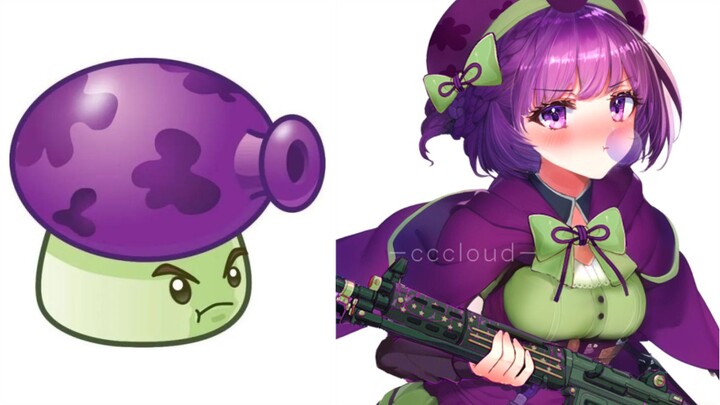 【Nhân hóa Plants vs. Zombies】Một ngày nào đó ai cũng sẽ làm chủ Nấm Phun Lớn (!?)