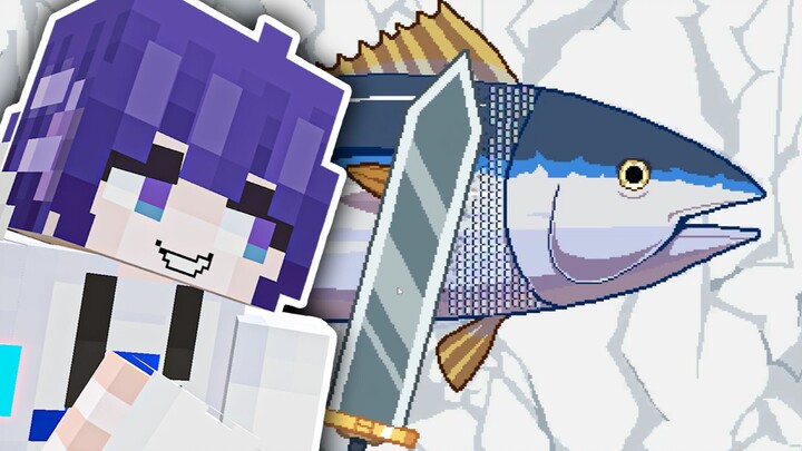 ใช้มีดใหญ่ขูดเกล็ดปลา 😨