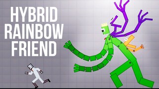 Green eats all Roblox Rainbow Friends and turn to Hybrid Green - People Playground