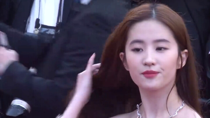 Tianxian Liu Yifei di Karpet Merah Cannes [1080] Versi Super Jernih