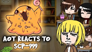 AOT React To Our World (SCP-999) "Tickle Monster"