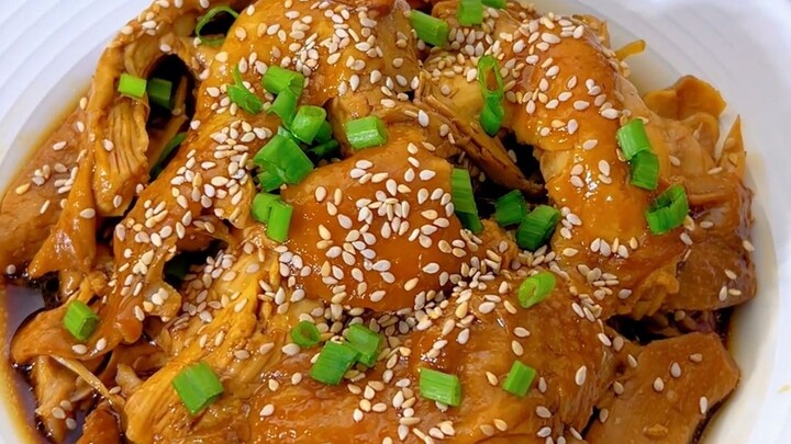 Blanch the chicken legs in boiling water, then toss them off the heat—voilà, you’ve got tender, flav