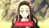 Nezuko Cosplay (Tutorial Pakai Cosplay Nezuko)