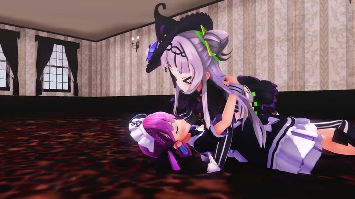 【ホロライブMMD】チョッ！違っ！！ね゛ぇぇぇぇぇぇ（湊あくあ、紫咲シオン、夏色まつり）