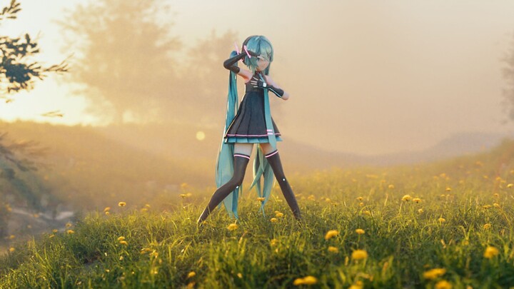 【cycles/scene arrangement/fixed lens】miku.アンノウン・マザーグース