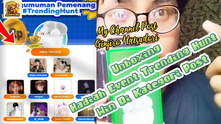 Unboxing Hadiah dari Bstation TWS INFINIX xBuds 3Lite ORI bruh!! Terimakasih Bstation