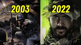 Call Of Duty Game Evolution [2003-2022]