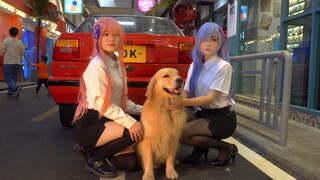 Gouzi: I ran away after touching you two, but you two should come back! Ram and Rem cosplay as OL