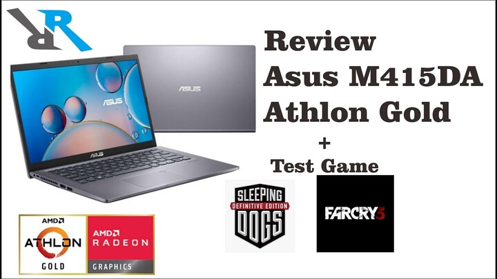 Review And Gaming Test Asus M415DAO athlon gold #benerancepat