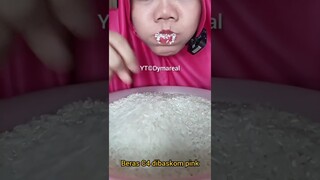 DYMA |ASMR RAW RICE EATING |Makan Beras | asmrrawriceeating| #asmrsounds  #asmr #shorts #mukbang(2)