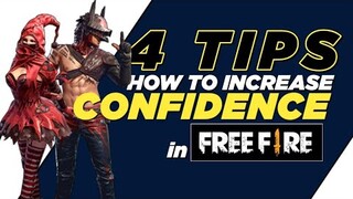 4 TIPS on How to Increase your confidence in free fire during fight