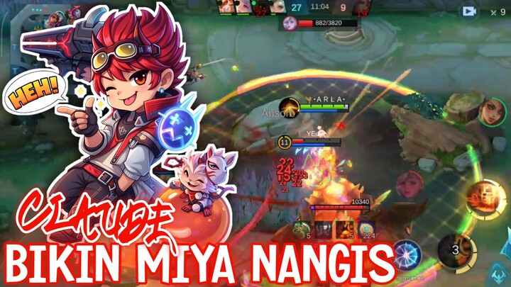 CLAUDE BIKIN MIYA NANGIS DI POJOKAN 😋