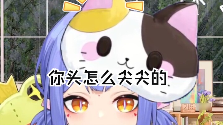 Why is your head so pointy? Your language center seems to be controlled by Arnold.