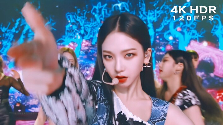 【HDR 4K 120 khung hình】Cực phẩm thị giác chinh phục giới hạn thiết bị của bạn! aespa «Black Mamba» S