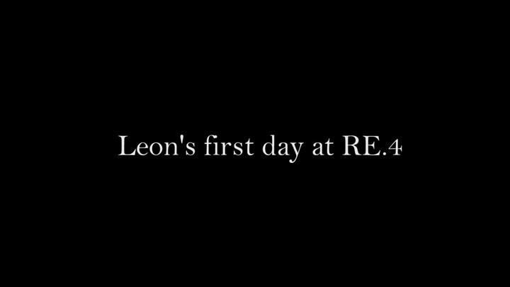 welcome back leon resident evil 4 remake animation 🤣