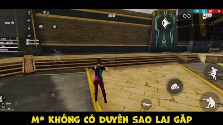 Số đỏ. Toàn gặp gái. #hastag#Gamehay freefire #gameholic