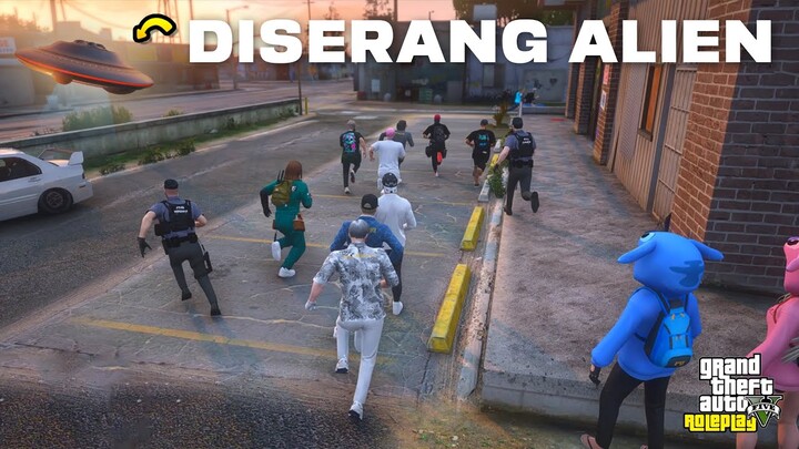 KOTA DISERANG ALIEN - GTA 5 Roleplay #226