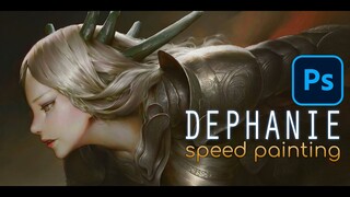 Dephanie - speed painting (Time-lapse)