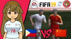 Kinako FIFA 19 | Philippines 🇵🇭 VS 🇨🇳 China (Spartly Derby)