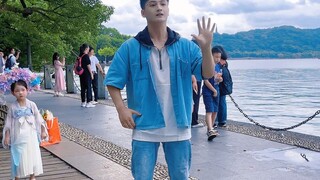 杭州西湖之拍完就跑